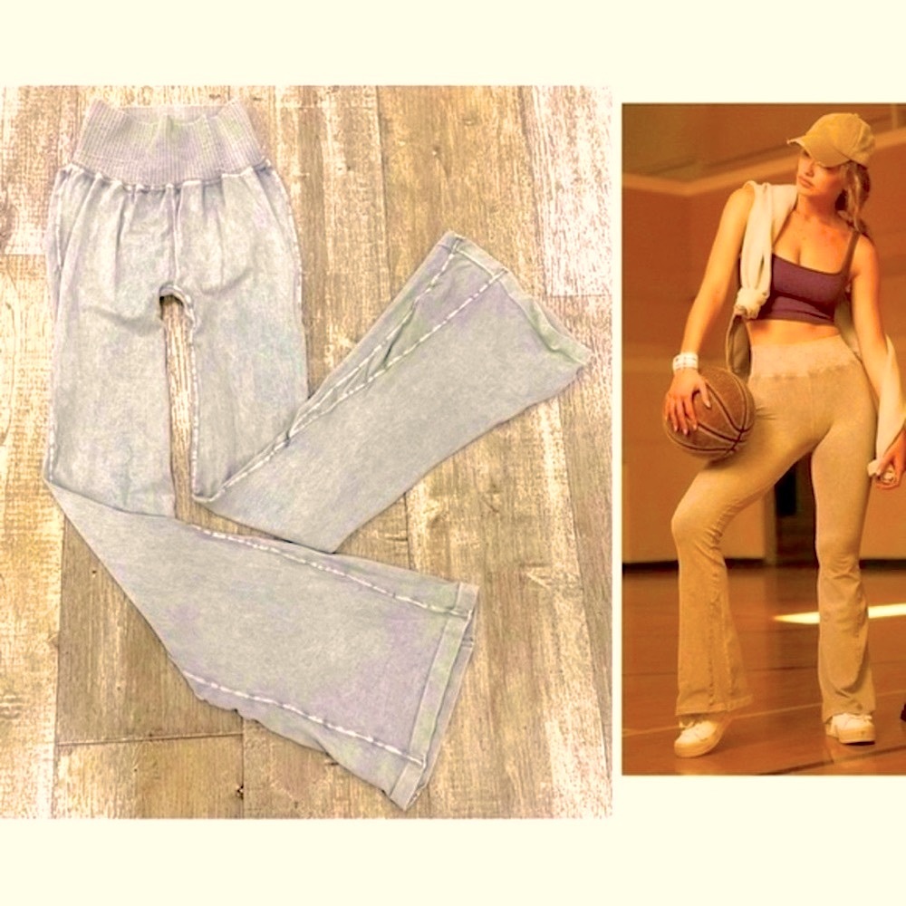 NEW Free People Movement Good Karma Flare Pants & Bra Crop top - Picture 4 of 6